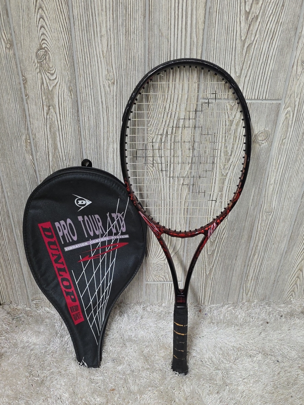 Dunlop Pro Tour LTD Tennis Racquet With Cover